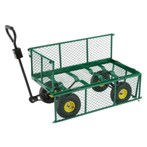 TecTake Carro de transporte carretilla de mano de jardin construccion max. carga 550 kg 1