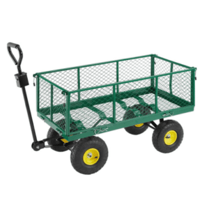 TecTake Carro de transporte carretilla de mano de jardin construccion max. carga 550 kg 2